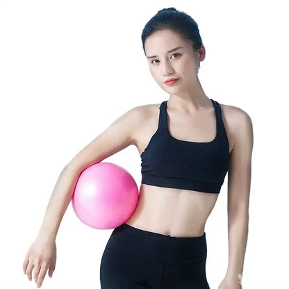 Pilates Ball, 9-10 Inch Small Exercise Ball, Core Ball Yoga Ball for Pilates, Stability, Workout, Core Training, Fitness, Barre, Balance Equipment